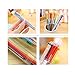 OUT Retractable Roller Ball Pens,Creative Six Color Ball Point Ballpoint Pen School Office Supply Gift Stationery,6 Pack