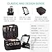 TOPSEFU Travel Makeup Case, Professional Cosmetic Makeup Bag Organizer, Portable Travel Makeup Bag Makeup Case Makeup Train Case with Mirror