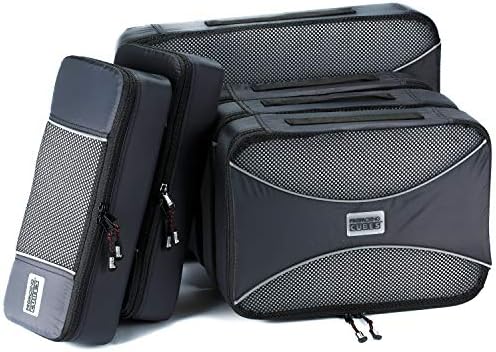 PRO Packing Cubes | 6 Piece Travel Bags Organizer for Luggage | Multi-size Ultralight Travel Cubes | Suitcase Organizer Bags Set | Makes Packing Easy 1 PRO Packing Cubes | 6 Piece Travel Bags Organizer for Luggage | Multi-size Ultralight Travel Cubes | Suitcase Organizer Bags Set | Makes Packing Easy
