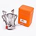 Lightweight Portable Backpacking Stove - with Piezo Ignition Adjustable Control Valve & FREE Protective Storage Case for Outdoor Cooking Backpacking Hiking Deluxe Model by OO