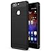 Huawei P9 Plus Case, Landee Soft TPU Shock Absorption and Carbon Fiber Design Silicone Case for Huawei P9 Plus / P9+ (Black)