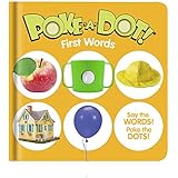 Melissa & Doug Childrenâ€™s Book â€“ Poke-a-Dot: First Words (Board Book with Buttons to Pop)