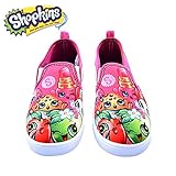 Shopkins Girls Slip-on Canvas Shoes, Size 13