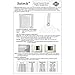 Suteck Plastic Access Panel for Drywall Ceiling 8 x 8 Inch Reinforced Plumbing Wall Access Doors Removable Hinged White
