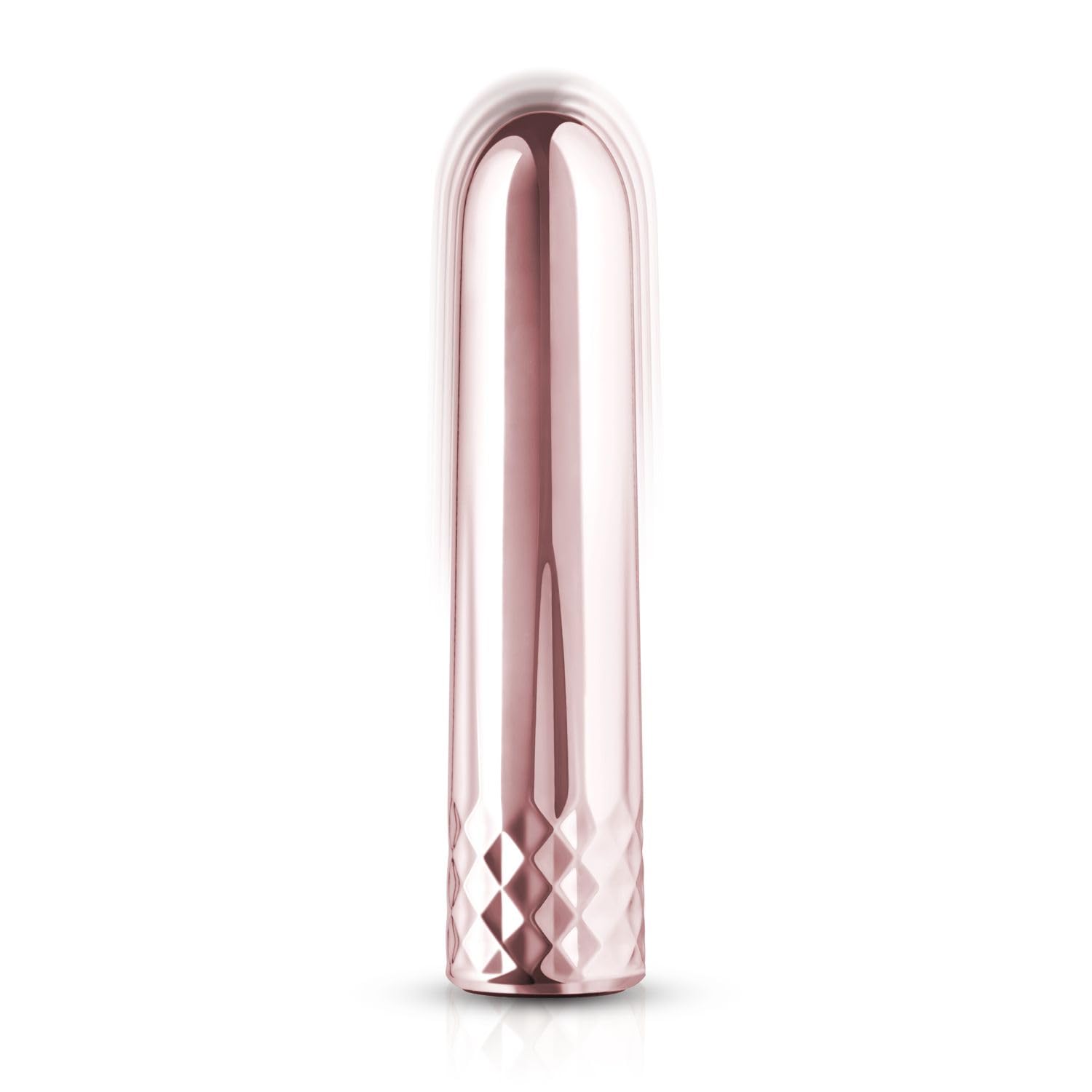 Rosy Gold Mini Vibrator - 10 Different Vibration Modes for Variety - Mini Bullet Vibrator for Woman - Rosy Gold