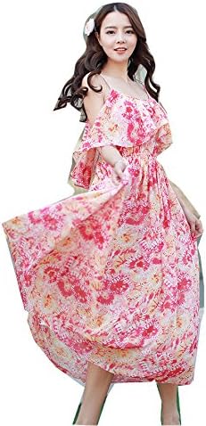 Amazon Top ワンピース ドレス セクシー ピンク 花柄 ビーチ リゾート レディース オシャレ 可愛い トップス 夏 15 オリジナルミニタオル付き型番ab05 L ワンピース チュニック 通販