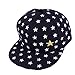Voberry New Kids Baby Children Star Pattern Hip Hop Baseball Cap Peaked Hat (Black 1)