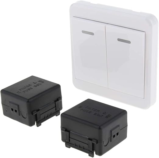 Kits de Interruptor de Luz Lmpara Control Remoto Inalmbrico 12V 2 Vas 433MHz RF Smart Home