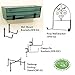 Achla Designs Galvanized Window Flower Box Planter-Green-Medium (24