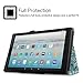 Fintie Folio Case for All-New Amazon Fire HD 10 Tablet (7th Generation, 2017 Release) - Premium PU Leather Slim Fit Smart Stand Cover Auto Wake / Sleep for Fire HD 10.1