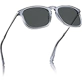 CARFIA Vintage Polarized Sunglasses for Men Women Lightweight Durable Design with UV Protection CA5200