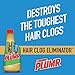 Liquid-Plumr Pro-Strength Clog Remover, Hair Clog Eliminator, 16 Oz