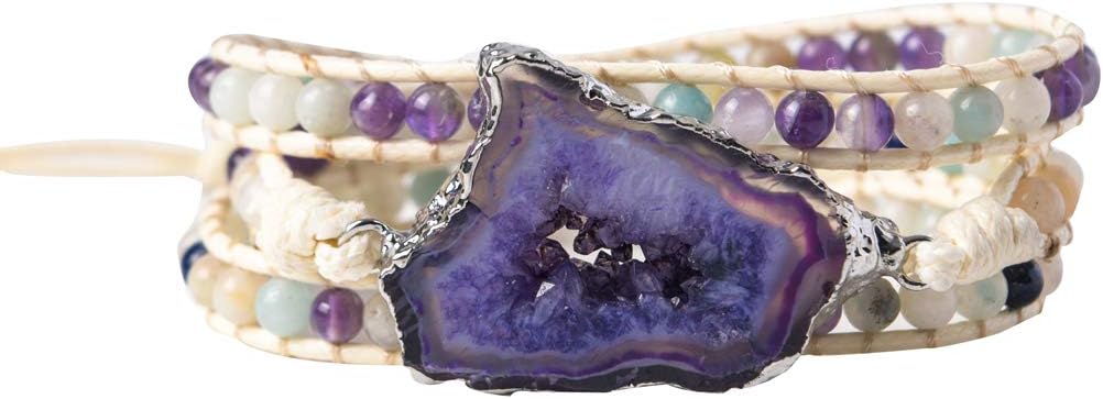 YGLINE Dazzling Handmade Leather Wrap Bracelet Collection