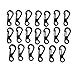 Mini Spring Hanging Buckle (2.5CM), 20Pcs Carabiners Hook Clip EDC Paracord Hook