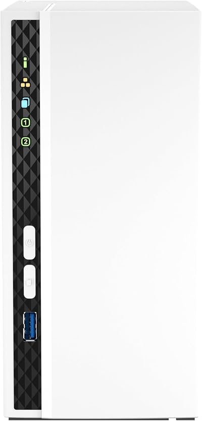QNAP TS-233 2-bay NAS Enclosure 8TB RAM Seagate Ironwolf Drive Desktop Personal
