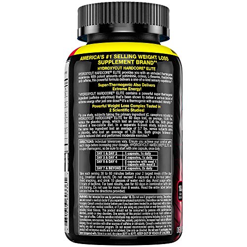 1 MuscleTech+Hydroxycut+Hardcore+Thermogenic+Supplement