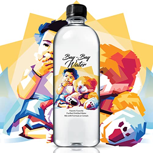 Bay Bay Water Purified Distilled Water for Babies 16.9 oz. Use for Everyday Drinking