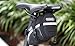 BicycleStore 1.2L Mountain Road Saddle Bag MTB Bike Cycling PU Seat Pack Bag, Repair Tools Pocket Pack Pouch Riding Cycling Supplies (new black)