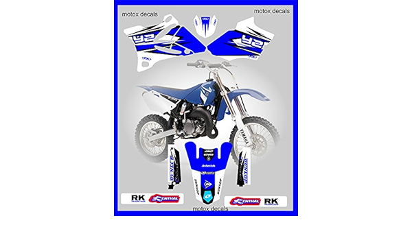 yam-pro-series equipo-PTS-graphics-YZ85-moto-x-pegatinas ...