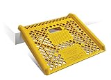 Magliner Yellow Plastic Curb Ramp