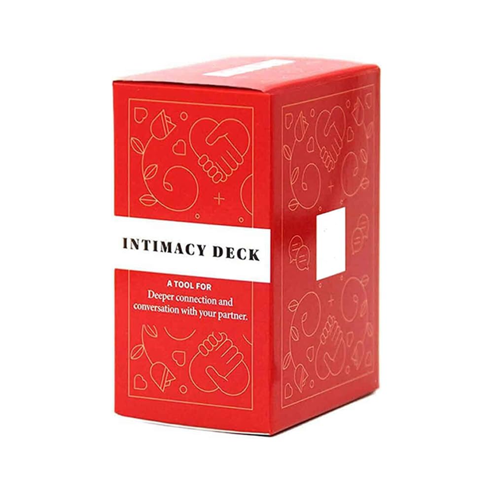 UK BEST SELLERS Intimacy Deck – 150 Couples Cards for Deeper Connection, Fun & Passion! Strengthen Relationships with Engaging Questions & Exciting Challenges – Perfect for Date Nights, Anniversary Gi