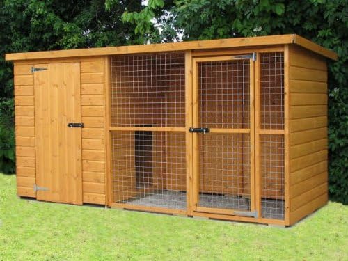 outdoor dog kennels and runs