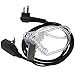 TENQ 5pack Covert Acoustic Tube Earpiece 2 PIN for Motorola Radio