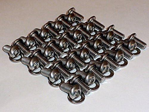 VW Bug or Beetle “Tins” Bolts 1949 to 1978 - Socket Button Head - Stainless Steel
