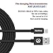 USB Type C Cable RENYANG 6.6ft C to USB A 2.0 Nylon Braided Fast Sync Charger Cord for Nexus 6p Nexus 5X Lumia 950xl 950 LG G5 OnePlus 2 Nokia N1 ZUK Z1 Apple MacBook and More (Black)