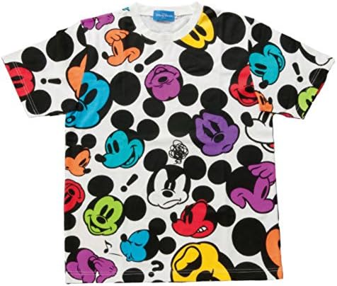 Amazon Co Jp ミッキーマウス フェイス柄 Tシャツ M ホワイト 東京ディズニーリゾート限定 ファッション