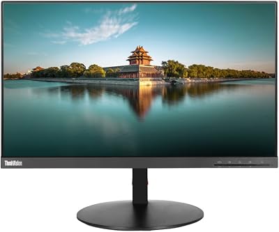 Lenovo ThinkVision T22i-10 21.5 Inch Full HD 1080p LED Computer Monitor Black