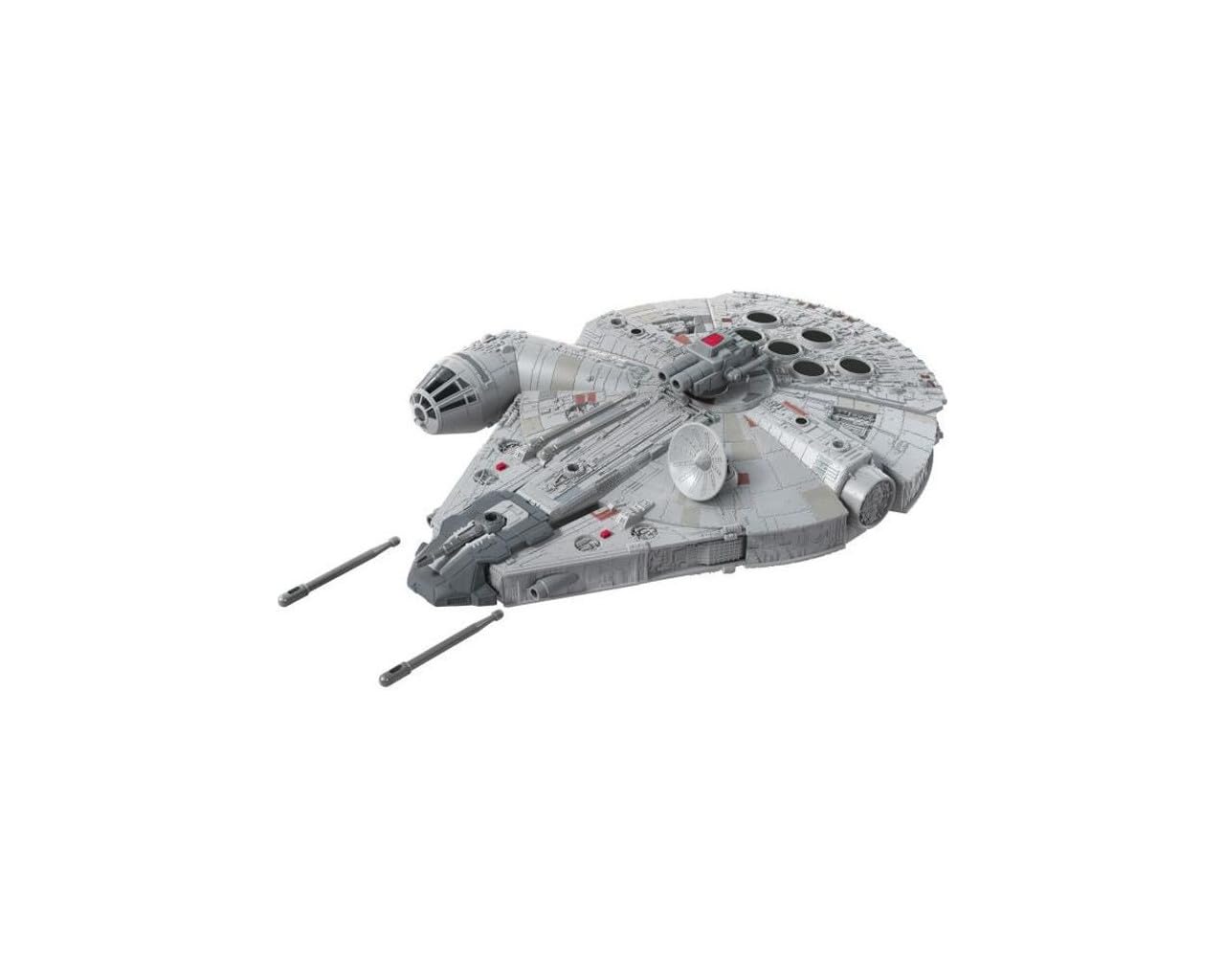 Star Wars Mission Fleet Han Solo Millennium Falcon 2.5-Inch-Scale Figure and Vehicle, Toys for Kids Ages 4 and Up