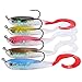 Goture Soft Lead Fish Set Kit Lots, Best Choice for Fishing Lures Baits Tackle Set for Freshwater Trout Bass Salmon-Include Vivid Spinner Baits, Crankbaits Lures