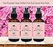 Rose Water USDA Organic Toner Spray for Face Hair Skin by Joyal Beauty. 100% Pure Bulgarian Rose Damascena Steam Distilled. Premium Therapeutic Grade 4oz Glass Bottle.