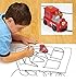 1PC Follow Any Drawn Line Magic Pen Inductive Toy Car Truck Bus Tank Model with Battery Included(6 Styles)