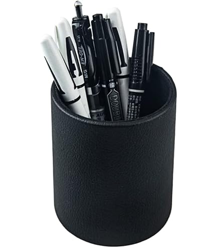Mesh Pen Holder, Black Pen Holder For Desk, Pencil Holder For Desk...