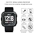 [ 3-Pack ] Fitbit Versa Screen Protector, Waterproof 9H Tempered Glass Screen Protector for Fitbit Versa Smart Watch [2.5D Round Edge] [9H Hardness] [Crystal Clear] [Anti-Scratch] [No-Bubble]