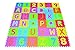 Poco Divo 36 Tiles EVA Foam Rainbow Letters and Numbers Puzzle Play Mat