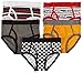 Trimfit Boys Cotton/Spandex Tagless Colorful Briefs 5-Pack Kids Underwear