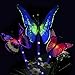 Solarmks Garden Solar Lights Outdoor Decorative ,with a Purple LED Light Stakes Multi-color Changing Fiber Optic Butterfly Garden Lights ,Pack of 3