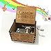 Rabi Wooden Music Box Hand Crank Music Box