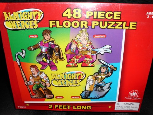 Puzzle-Almighy Heroes Floor-48 Pc