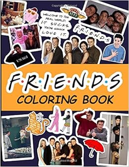 Friends Coloring Book