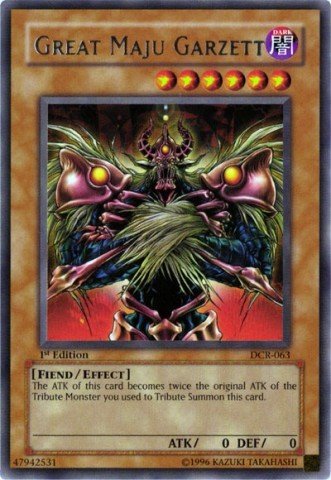Yu-Gi-Oh! - Great Maju Garzett (DCR-063) - Dark Crisis - 1st Edition - Rare