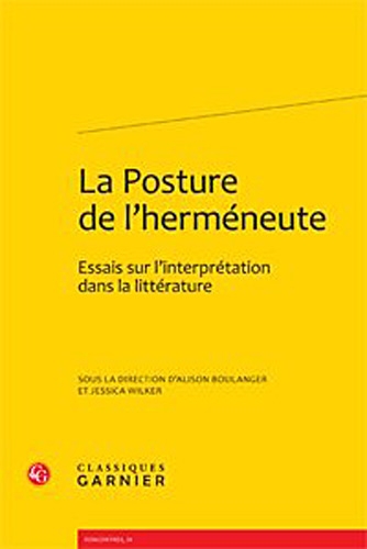 La  posture de l'herméneute