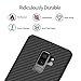 Minimalist S9 Plus Case,PITAKA Magcase Super Slim fit Sturdy Durable Case Protective Snap-on Scratch Resistant Back Cover for Samsung Galaxy S9 Plus-Black/Grey(Twill)