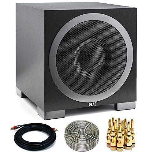 Buy Elac Debut Series S12EQ 1000 Watt Powered Subwoofer w/App Control