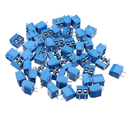 BephaMart 50pcs 2pins Printed Circuit Board Connector Block Screw Terminals Shipped and Sold by BephaMart - Thumbnail 6