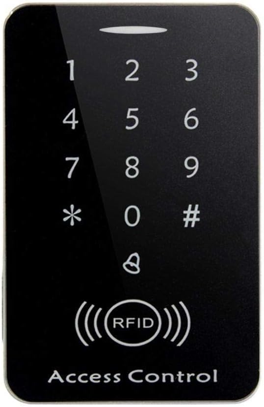 Jowtom RFID Standalone Touch Screen Access Control Card Reader With 10pcs Keys SY 10pcs Keys Card