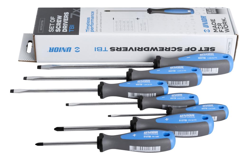 Unior Screwdriver Set TBI 607CS7TBI